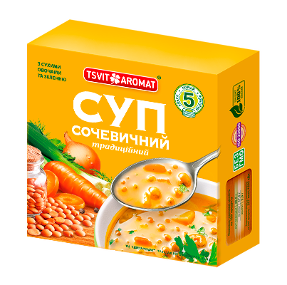 Суп сочевичний традиційний, 150г
