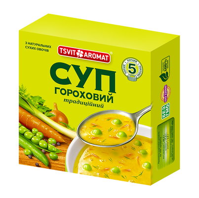 Суп гороховий традиційний, 150г