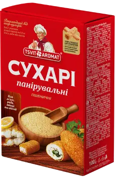 Сухарі панірувальні пшеничні, 100г