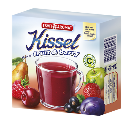 Kissel with fruit and berry flavor, 150g