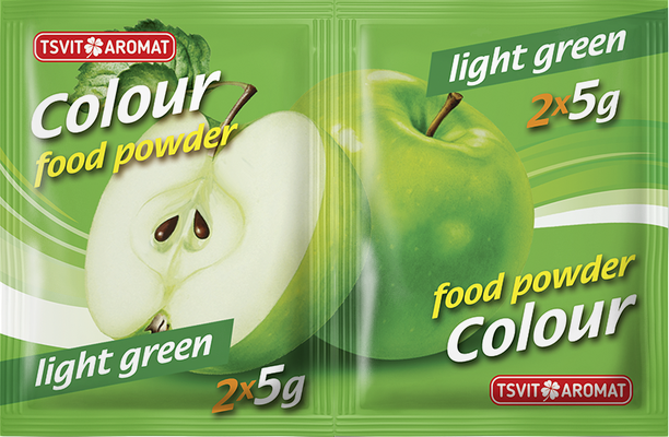 Food dye LIGHT GREEN, 5g