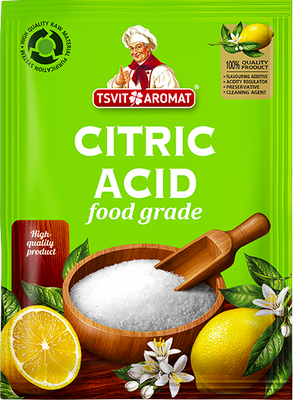 Citric acid food grade, 90g, 20g