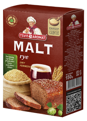 Malt rye dry fermented, 150g