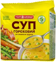 Суп гороховий зі смаком курки, 150г