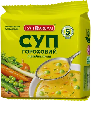 Суп гороховий традиційний, 150г