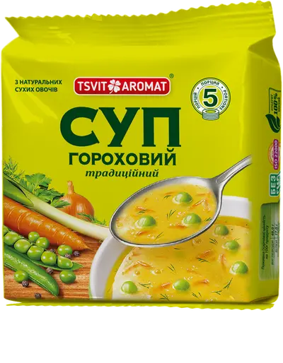 Суп гороховий традиційний, 150г