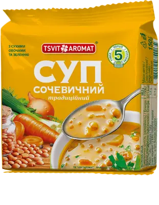 Суп сочевичний традиційний, 150г