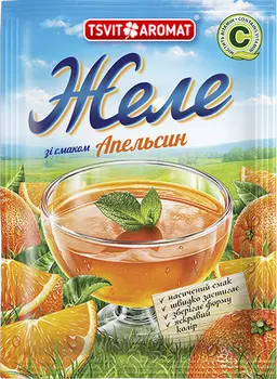 Желе зі смаком апельсина, 90г
