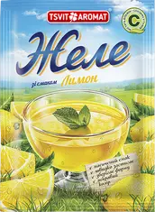 Желе зі смаком лимона, 90г