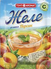 Желе зі смаком персика, 90г