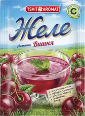 Желе зі смаком вишні, 90г