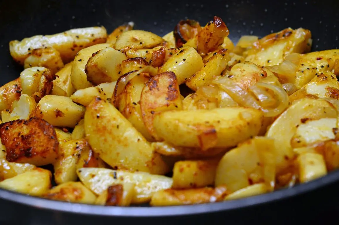 Fried potatoes