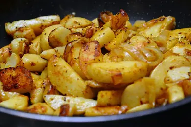 Fried potatoes