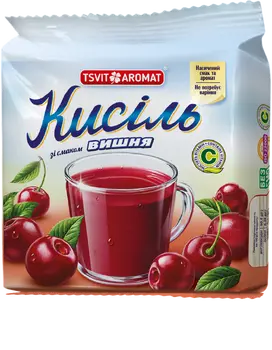 Кисіль брикетований зі смаком вишні, 150г