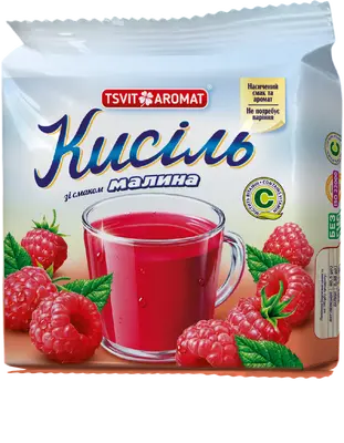 Кисіль брикетований зі смаком малини, 150г