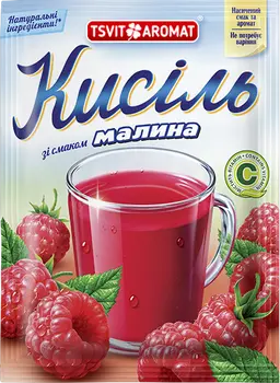 Кисіль зі смаком малини, 90г