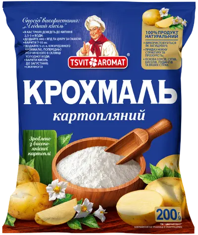 Крохмаль картопляний, 200г, 300г