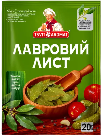 Лавровий лист, 20г, 30г, 50г
