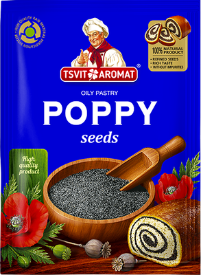 Oily pastry poppy seeds, 90 g