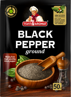 Ground black pepper, 50g