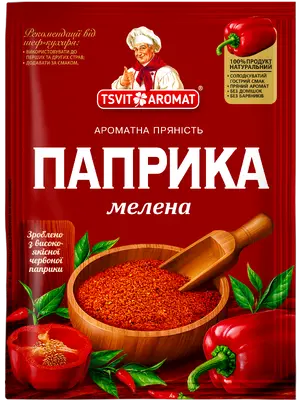 Паприка мелена, 15г