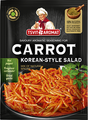 Savoury aromatic seasoning for Asian style carrot salad, 25g