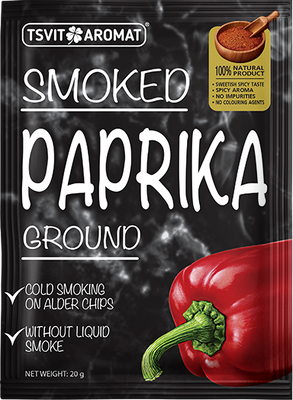 Ground smoked paprika, 20g