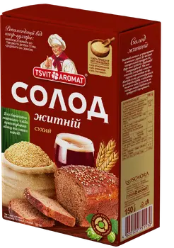 Солод житній сухий, 150г