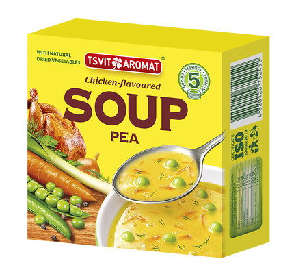 Pea soup with chicken flavor, 150g