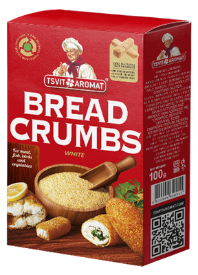 Bread crumbs white, 100g