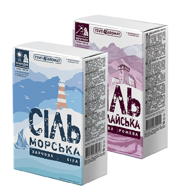 Сіль ТМ TSVITAROMAT